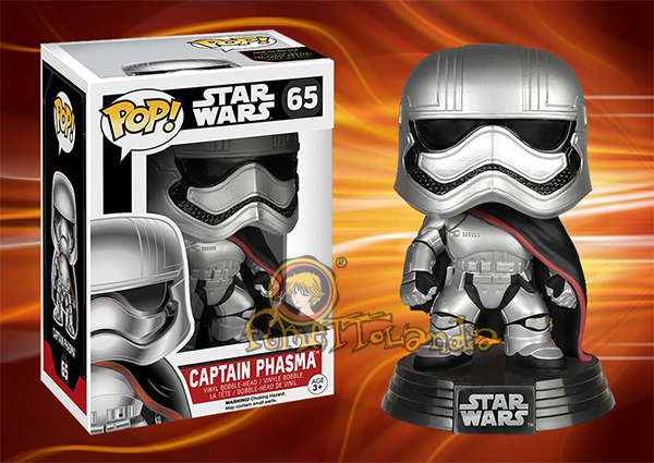 POP! STAR WARS #065 PVC BOBBLE HEAD CAPTAIN PHASMA