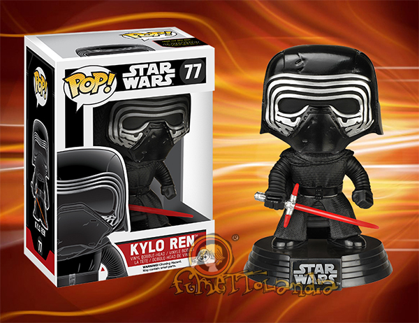 POP! STAR WARS #077 PVC BOBBLE HEAD KYLO REN LIMITED EDITION