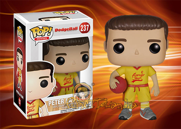 POP! MOVIES #237 PVC DODGEBALL PETER LA FLEUR
