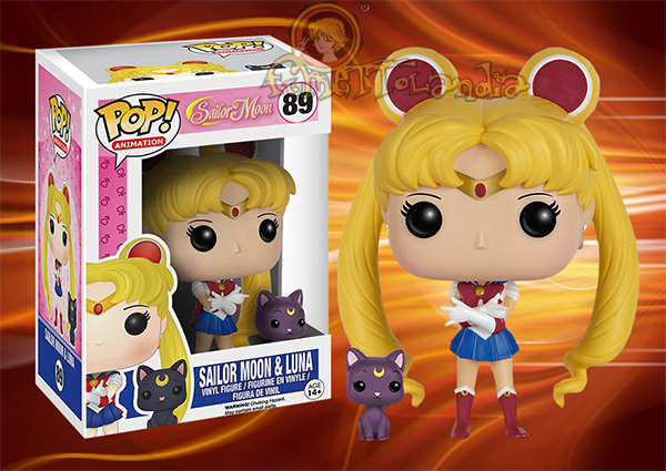 POP! ANIMATION #089 PVC SAILOR MOON SAILOR MOON & LUNA