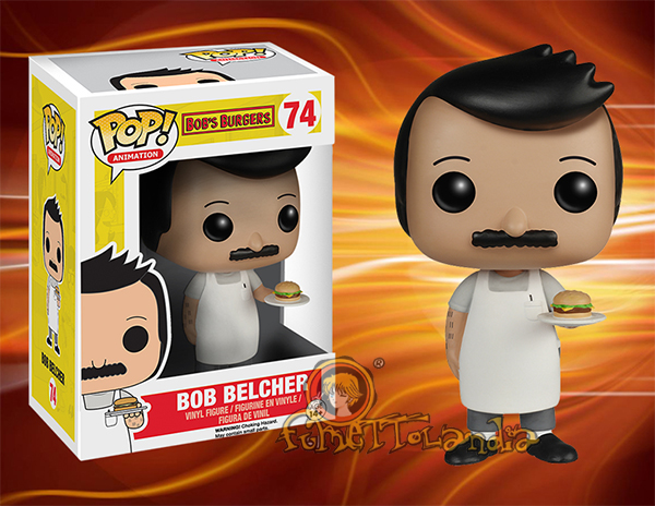 POP! ANIMATION #074 PVC BOB'S BURGERS BOB BELCHER