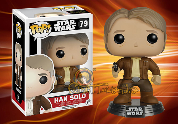 POP! STAR WARS #079 PVC BOBBLE HEAD HAN SOLO