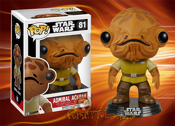 POP! STAR WARS #081 PVC BOBBLE HEAD ADMIRAL ACKBAR
