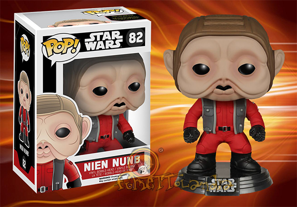 POP! STAR WARS #082 PVC BOBBLE HEAD NIEN NUNB