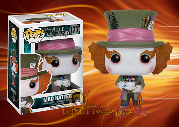 POP! DISNEY #177 PVC ALICE IN WONDERLAND MAD HATTER