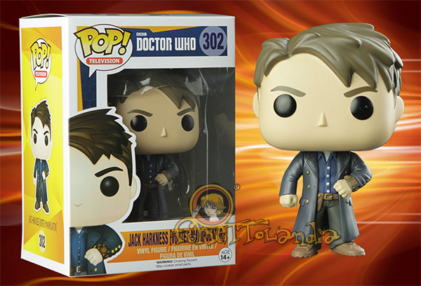 POP! TELEVISION #302 PVC DOCTOR WHO JACK HARKNESS [VORTEX MANIPULATOR]