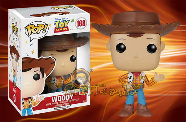 POP! DISNEY #168 PVC TOY STORY WOODY
