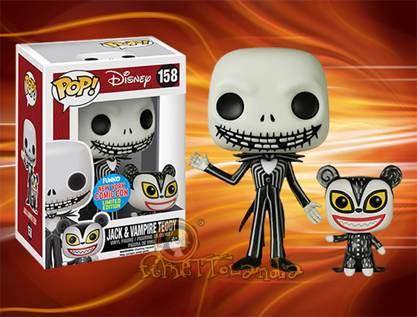 POP! DISNEY #158 PVC JACK & VAMPIRE TEDDY