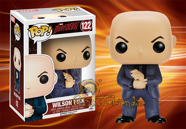 POP! MARVEL #122 PVC DAREDEVIL BOBBLE HEAD WILSON FISK (KINGPIN)