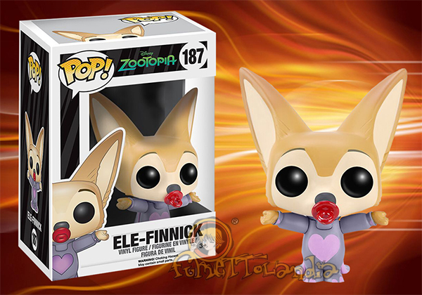 POP! DISNEY #187 PVC ZOOTOPIA ELE-FINNICK