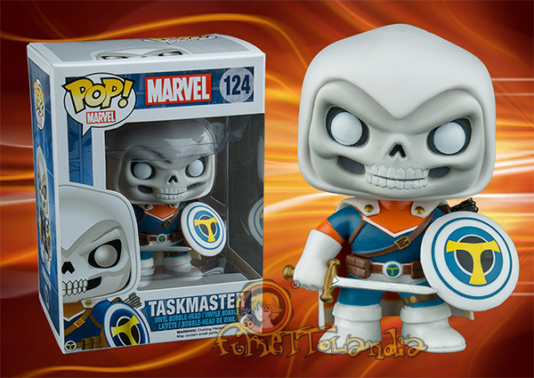POP! MARVEL #124 PVC BOBBLE HEAD TASKMASTER