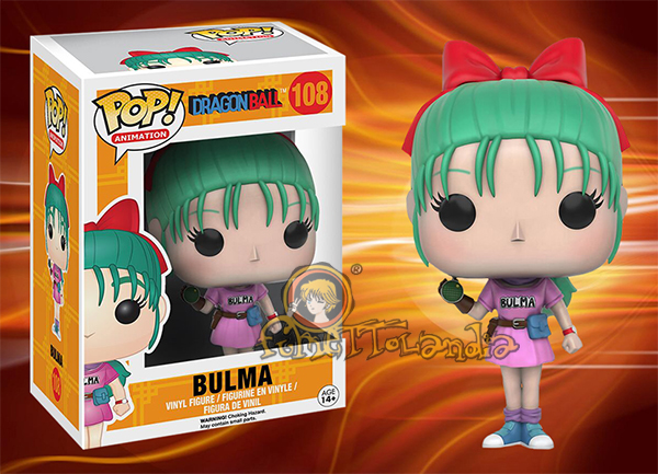 POP! ANIMATION #108 DRAGONBALL Z PVC BULMA