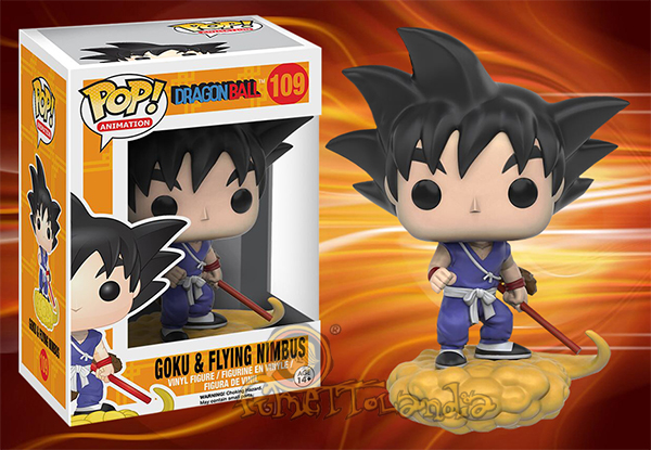 POP! ANIMATION #109 DRAGONBALL Z PVC GOKU & FLYING NIMBUS