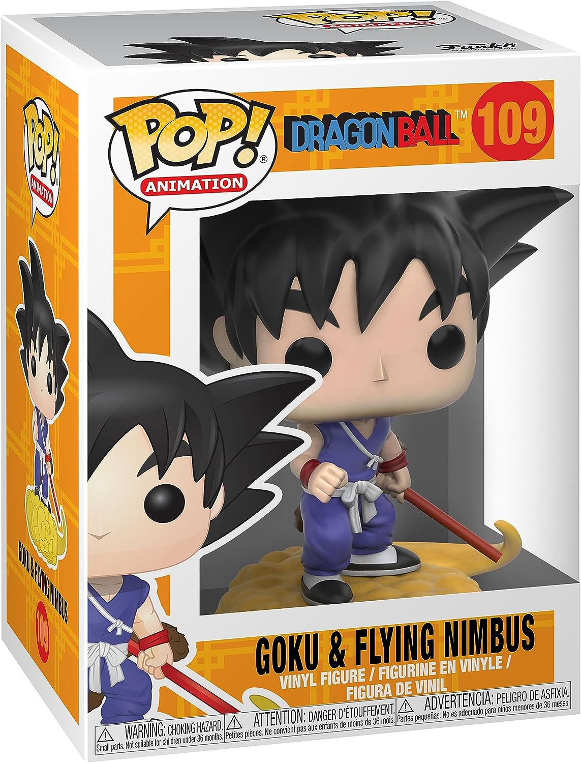 POP! ANIMATION #109 DRAGONBALL Z PVC GOKU & FLYING NIMBUS