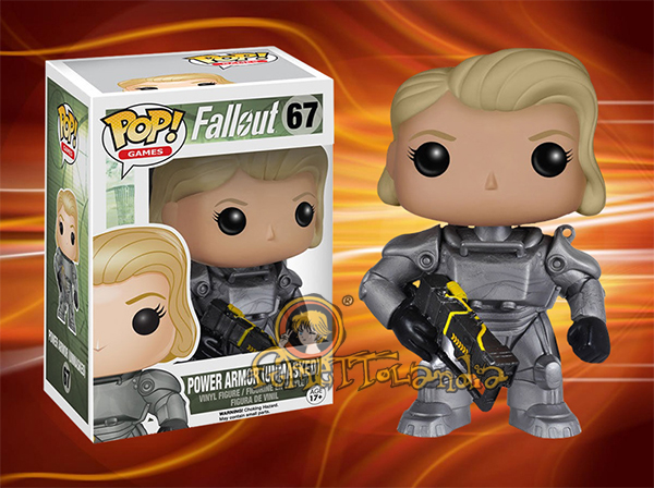 POP! GAMES #067 PVC FALLOUT POWER ARMOR (UNMASKED)