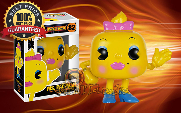 POP! GAMES #082 PVC PAC-MAN MS. PAC-MAN