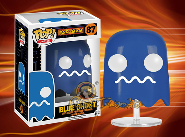 POP! GAMES #087 PVC PAC-MAN BLUE GHOST
