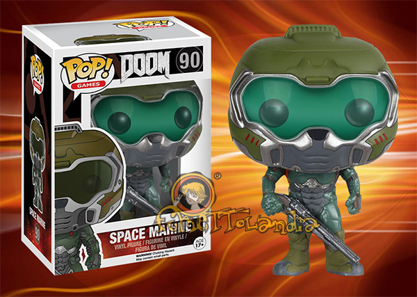 POP! GAMES #090 PVC DOOM SPACE MARINE