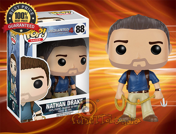 POP! GAMES #088 PVC UNCHARTED 4 NATHAN DRAKE