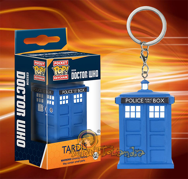 POCKET POP! KEYCHAIN DOCTOR WHO TARDIS