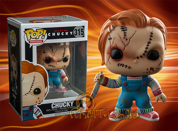 POP! MOVIES #315 PVC BRIDE OF CHUCKY CHUCKY