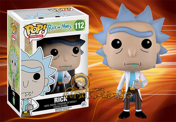 POP! ANIMATION #112 PVC RICK AND MORTY RICK