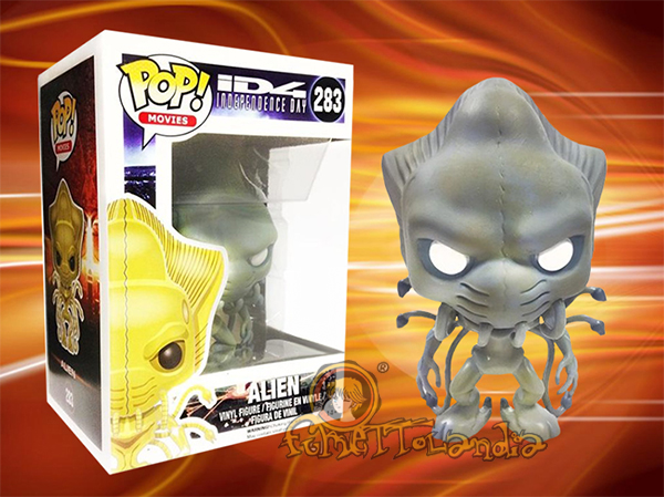 POP! MOVIES #283 PVC INDEPENDENCE DAY ALIEN (WHITE EYES)