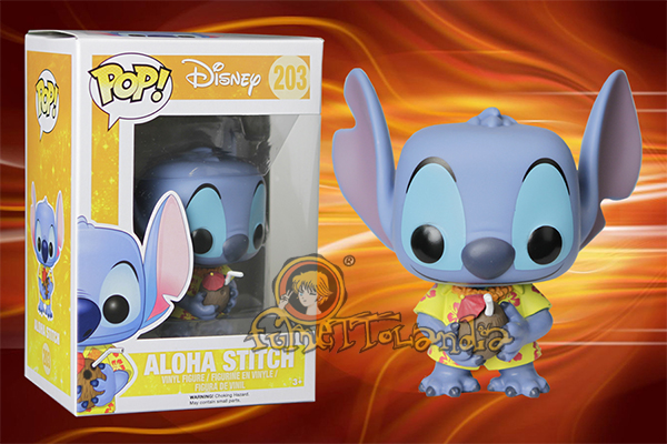 POP! DISNEY #203 PVC STITCH (ALOHA)