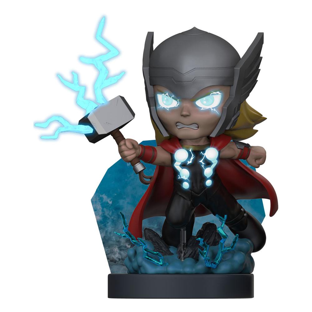 MARVEL SUPERAMA MINI DIORAMA THOR GOD MODE (BLACK LIGHT) EXCLUSIVE 10 CM