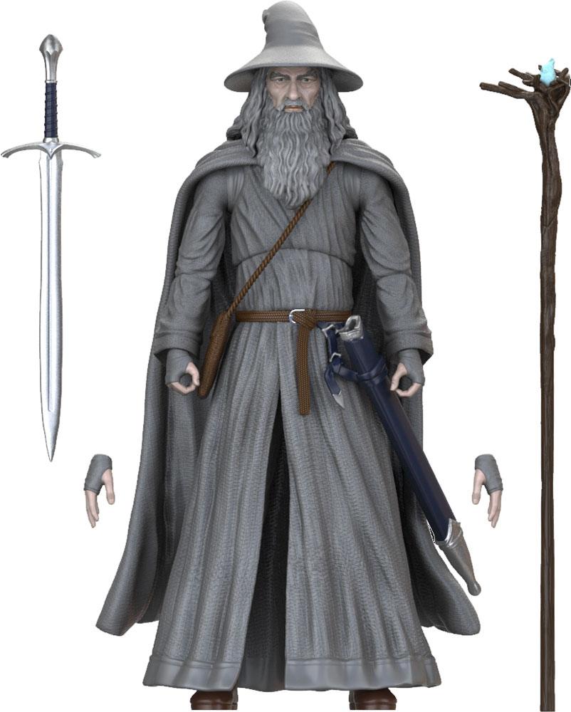 LORD OF THE RINGS BST AXN ACTION FIGURE GANDALF 13 CM