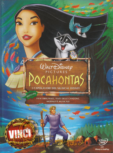 DVD DISNEY MUSICAL POCAHONTAS