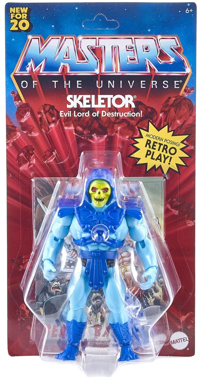 MASTERS OF THE UNIVERSE ORIGINS ACTION FIGURE 2020 SKELETOR 14 CM