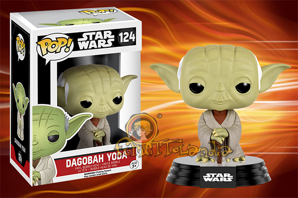 POP! STAR WARS #124 PVC DAGOBAH YODA