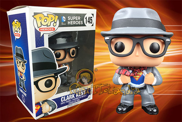 POP! HEROES #145 PVC SUPER HEROES CLARK KENT