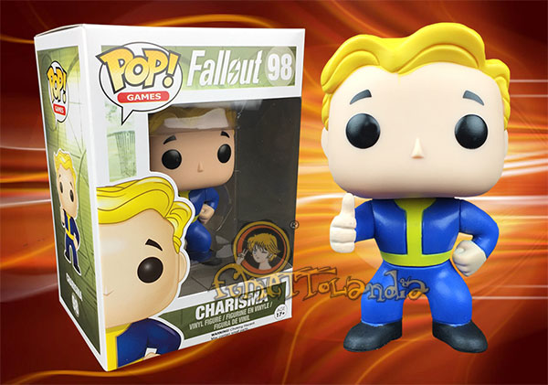 POP! GAMES #098 PVC FALLOUT VAULT BOY CHARISMA
