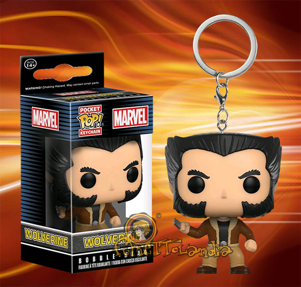 POCKET POP! KEYCHAIN MARVEL WOLVERINE LOGAN