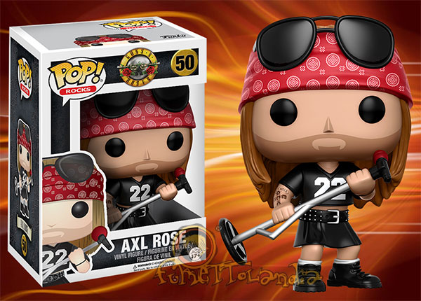 POP! ROCKS #050 PVC GUNS N' ROSES AXL ROSE