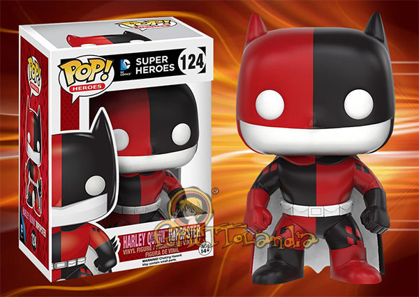 POP! HEROES #124 PVC HARLEY QUINN IMPOPSTER
