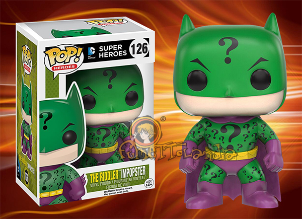 POP! HEROES #126 PVC THE RIDDLER IMPOPSTER