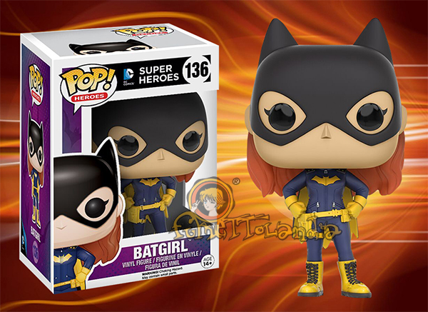 POP! HEROES #136 PVC SUPER HEROES BATGIRL 2016