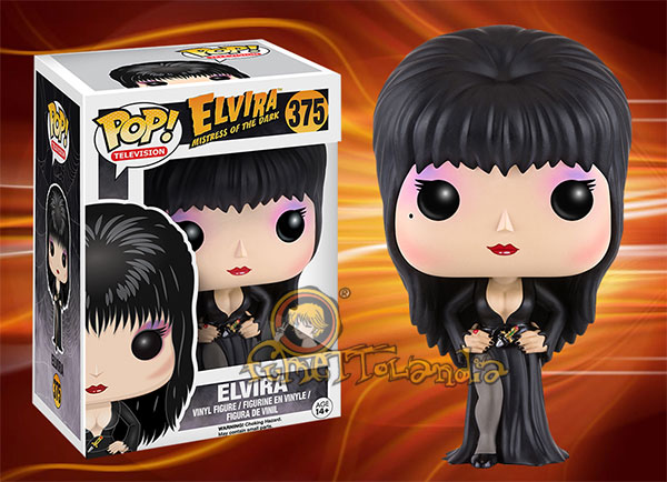 POP! TELEVISION #375 PVC ELVIRA MISTRESS OF THE DARK ELVIRA