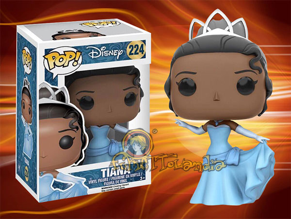 POP! DISNEY #224 PVC PRINCESS AND THE FROG TIANA [GOWN]