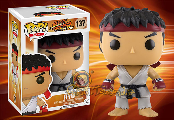 POP! GAMES #137 PVC STREET FIGHTER RYU