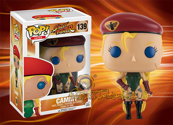 POP! GAMES #139 PVC STREET FIGHTER CAMMY