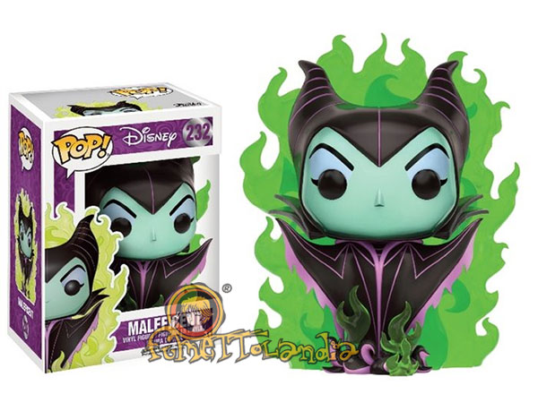 POP! DISNEY #232 PVC MALEFICENT GREEN FLAME