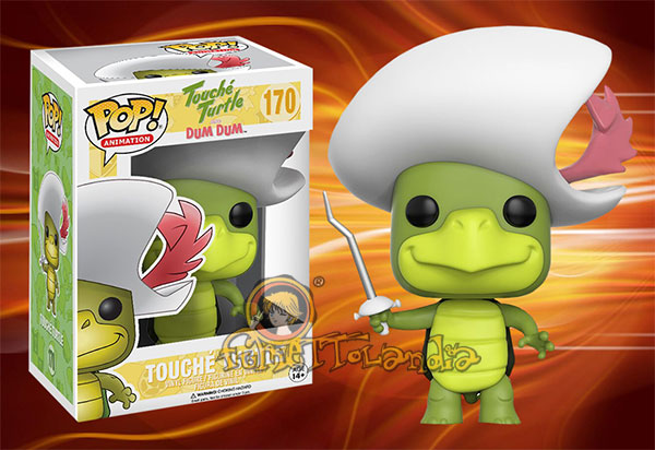 POP! ANIMATION #170 PVC TOUCHE' TURTLE AND DUM DUM TOUCHE' TURTLE
