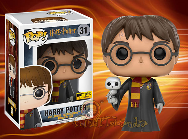 POP! HARRY POTTER #031 PVC HARRY POTTER W/HEDWIG