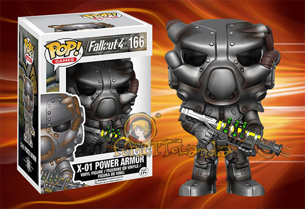 POP! GAMES #166 PVC FALLOUT 4 X-01 POWER ARMOR