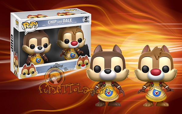 POP! DISNEY PVC KINGDOM HEARTS CHIP AND DALE