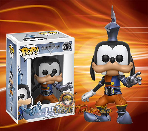 POP! DISNEY #266 PVC KINGDOM HEARTS GOOFY [ARMOURED]